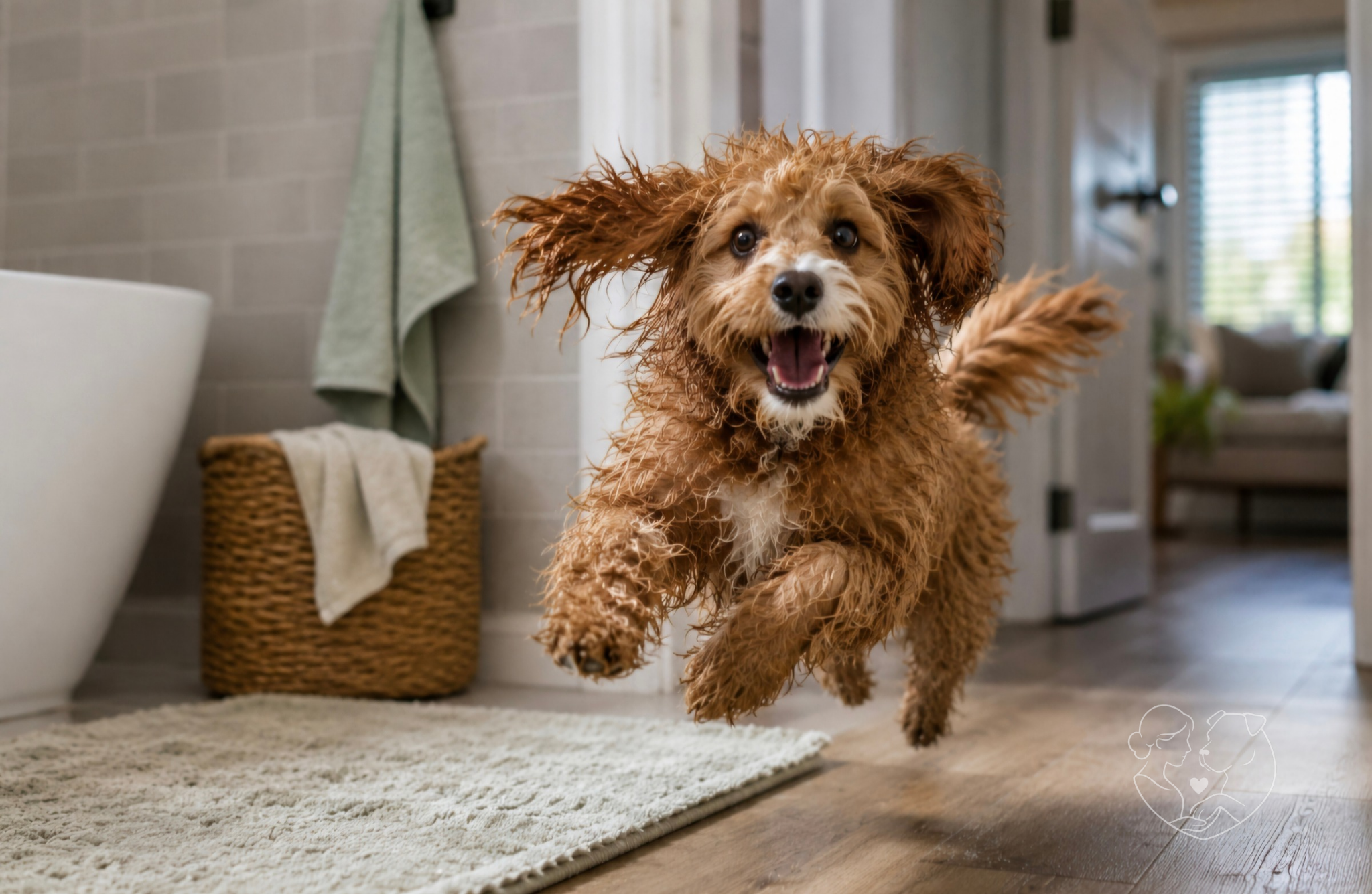 The mystery of post-bath zoomies